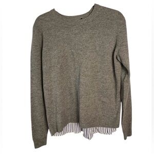 100% cashmere crewneck sweater